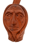 Dr. Joseph Rupp Carved Indian Head