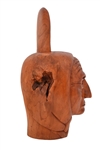 Dr. Joseph Rupp Carved Indian Head