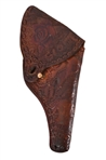 Collection of 3 Colt SAA Holsters Horse & Rider
