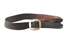 Otto F. Ernst Wyoming Marked Scarce Black Gun Belt