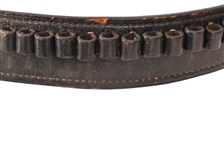 Otto F. Ernst Wyoming Marked Scarce Black Gun Belt
