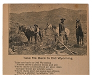 Collection of Wyoming, Montana Post Cards & Photo