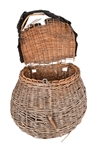 Large Antique Salmon Creel
