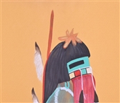 Pair of Cal Calnimptewa American Indian Paintings