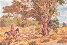 Raymond Pease Original Watercolor