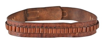 Rare Horse & Rider Holster Belt
