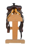 Heiser Attributed Tooled Western Saddle