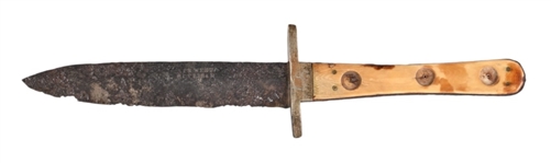 James Westa, Sheffield Knife with Bone Handle