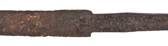 Antique Hand Forged Iron Knife