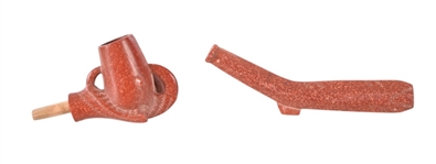 Indian Claw Head Ceremonial Pipe