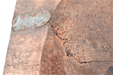 Big Carved Wooden Shovel & Dough Bowl