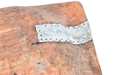 Big Carved Wooden Shovel & Dough Bowl