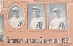 1921 San Antonio Texas Baseball Team Photos