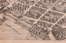 Vintage Austin Texas City Map