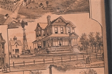 1891 Denison, Texas City Map