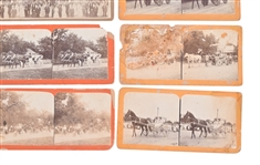 (21) Stereograph Cards New Braunfels Texas Views