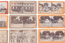 (21) Stereograph Cards New Braunfels Texas Views
