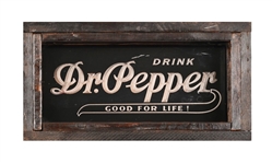 Dr. Pepper Advertising Lighted Sign