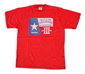 Willie Nelson's 4th of July Picnic T-Shirt 1975