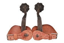 Carl Hall Double Gal-Leg Spurs