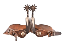 JR McChesney No. 1 Pattern Spurs