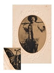 Rare Buffalo Bill Original Tin Type Photograph