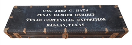 Texas Ranger Jack Hays Centennial Exposition Cases