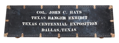 Texas Ranger Jack Hays Centennial Exposition Cases