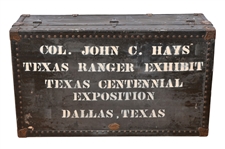 Texas Ranger Jack Hays Centennial Exposition Cases