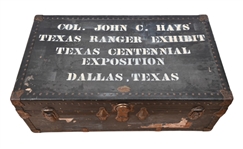 Texas Ranger Jack Hays Centennial Exposition Cases