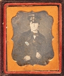 Daguerreotype of Texas Ranger John Coffee Hays