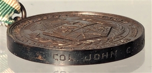 Texas Ranger Col. John C. Hays Tiffany Aztec Medal
