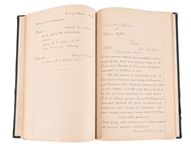 John Coffee Hays' California Deed Record Book