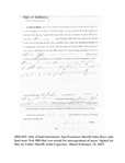 John Coffee Hays' California Deed Record Book