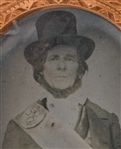 General Q.P. Haven, Masonic Ambrotype c.1858