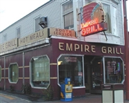 Empire Grill Neon Indian Advertising Sign