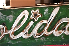 Holiday Motel Neon Advertising Sign