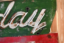 Holiday Motel Neon Advertising Sign