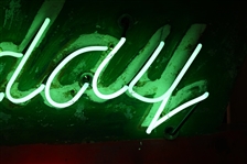 Holiday Motel Neon Advertising Sign