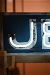 Jesus Saves Double-Sided Neon Sign