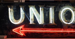 Atlanta Union Station Neon Sign 14Ft Original