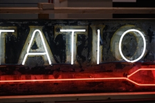 Atlanta Union Station Neon Sign 14Ft Original