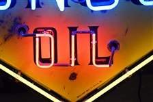 Sunoco Gas & Oil Neon Advertising Sign