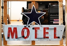 Star Motel Neon Advertising Sign
