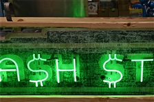 Cash Store Double-Sided Neon Sign