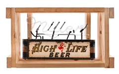 Miller Lite Neon Advertising Sign