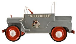 Roy Rogers Nellybelle Jeep Museum Pedal Car