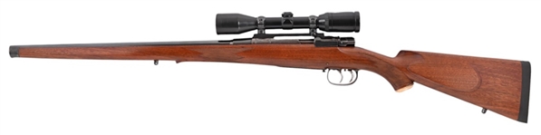 Engraved Mauser Mannlicher Bolt Action Rifle