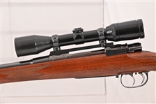 Engraved Mauser Mannlicher Bolt Action Rifle