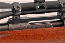 Engraved Mauser Mannlicher Bolt Action Rifle